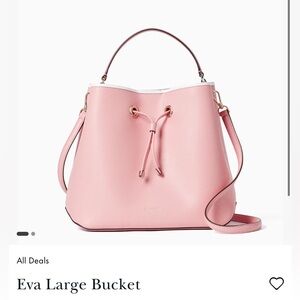 KATE SPADE EVA LARGE BUCKET BAG. LIKE NEW